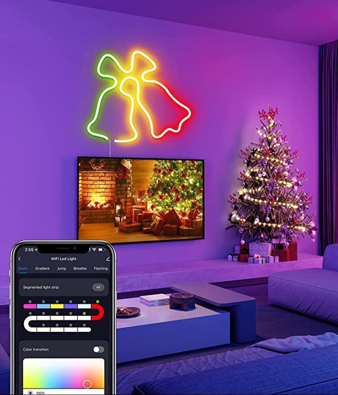 Bande LED Néon Connectée