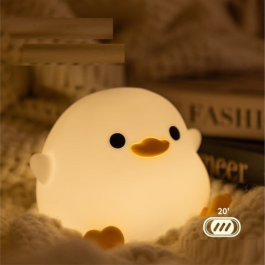 Veilleuse LED Canard en Silicone