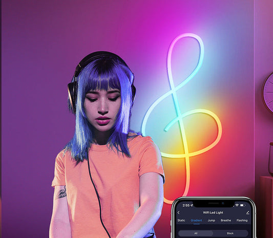 Bande LED Néon Connectée