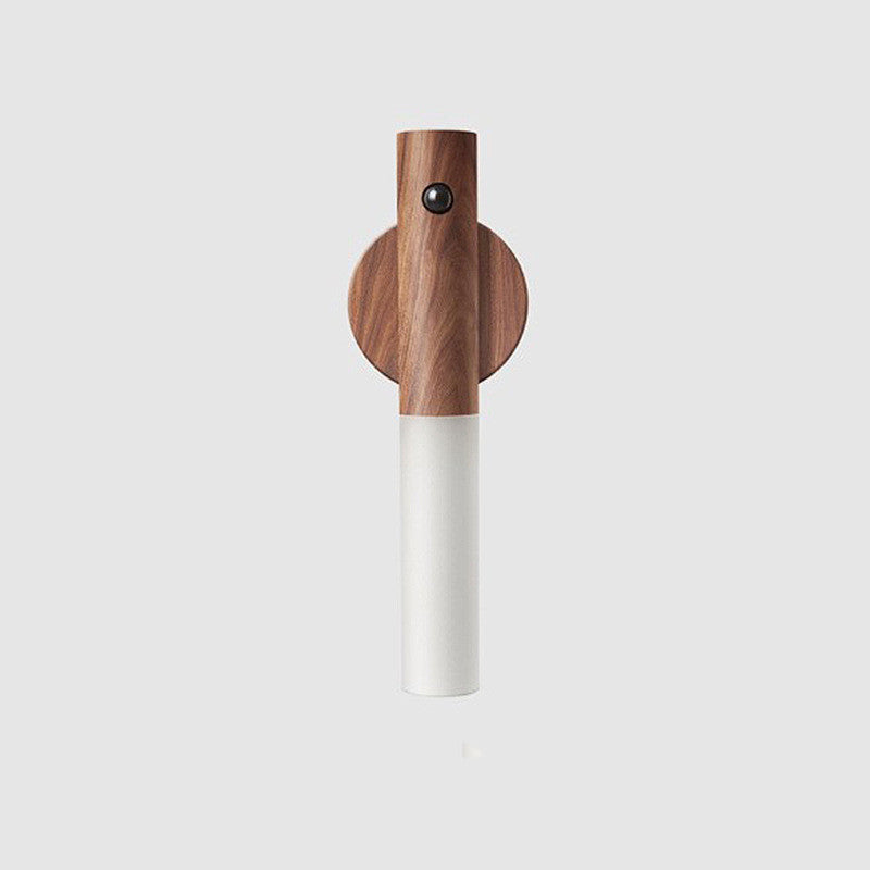 Veilleuse LED USB Magnétique En Bois