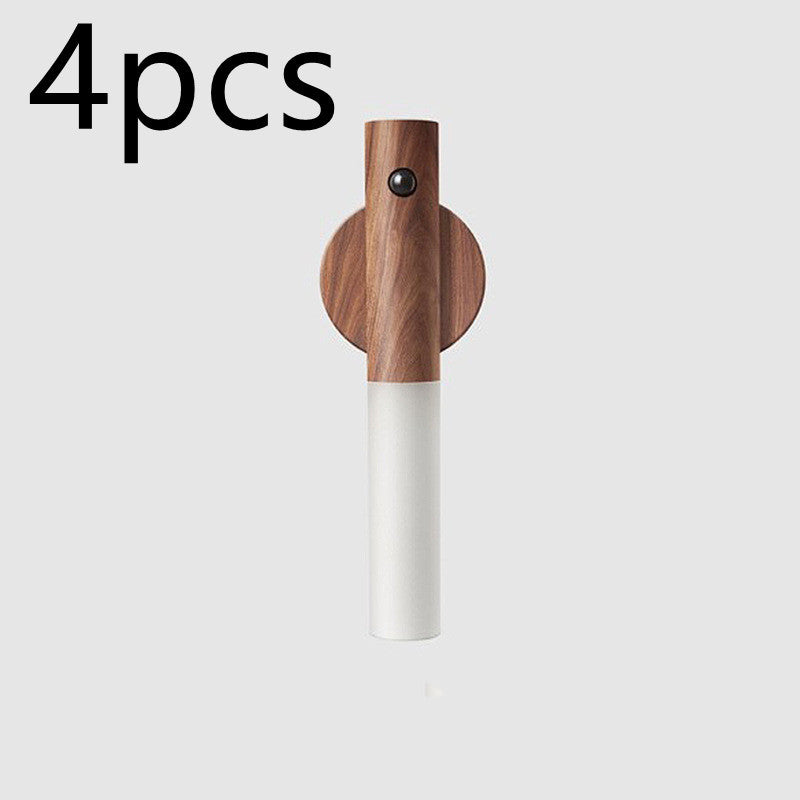 Veilleuse LED USB Magnétique En Bois